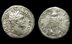 Septimius Severus, Denarius, Trophy Reverse, Emesa Mint, Ancient Forgery!